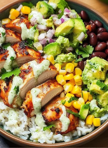 Cilantro Lime Chicken Bowls