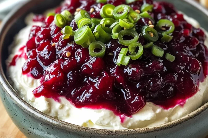 Cranberry Jalapeno Cream Cheese Dip Recipe