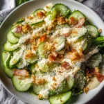 Cucumber Caesar Salad