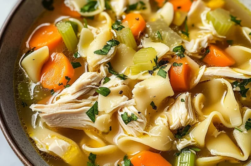 Easy Chicken Noodle Soup