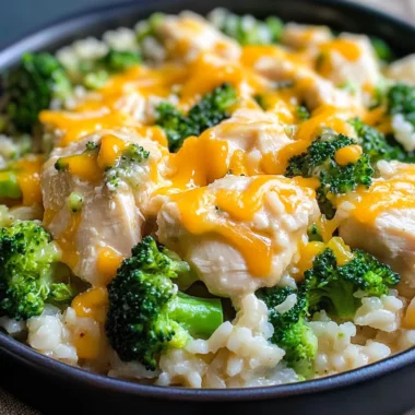 Easy Crockpot Chicken Rice