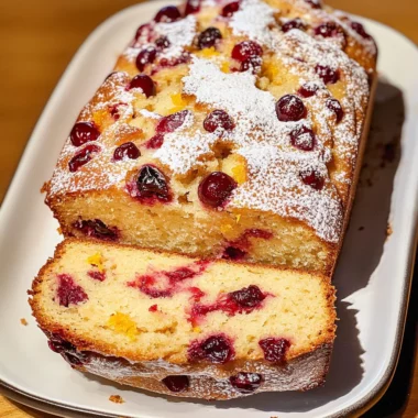 Easy Orange Cranberry Bread