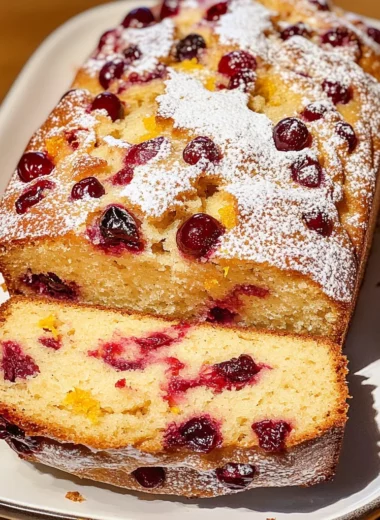 Easy Orange Cranberry Bread
