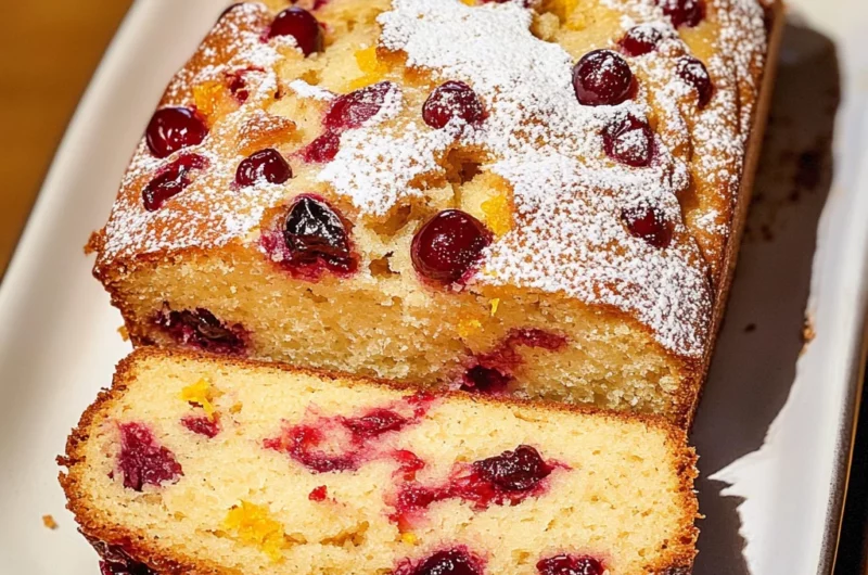 Easy Orange Cranberry Bread