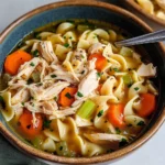 Easy and Comforting Leftover Rotisserie Chicken Noodle Soup