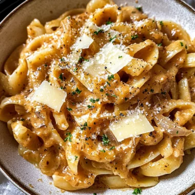 French Onion Pasta Recipe