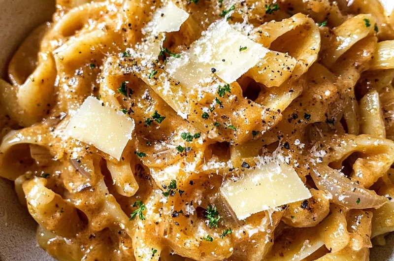 French Onion Pasta Recipe