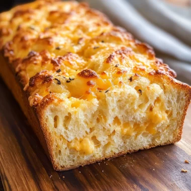 Garlic Cheddar appel juice Bread