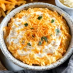 Greek Yogurt Buffalo Chicken Dip without Cream Cheese