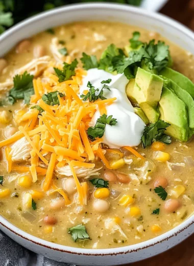 Green Enchilada Chicken Soup Recipe