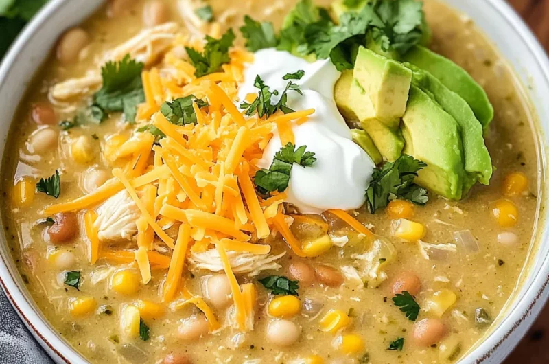 Green Enchilada Chicken Soup Recipe