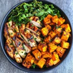 Grilled Chicken & Sweet Potato Bowl
