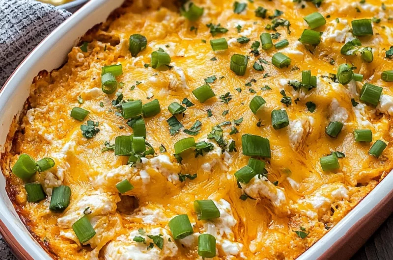 Healthy Buffalo Chicken Dip