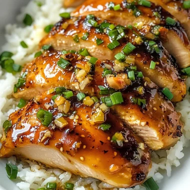 Honey Garlic Chicken Breasts
