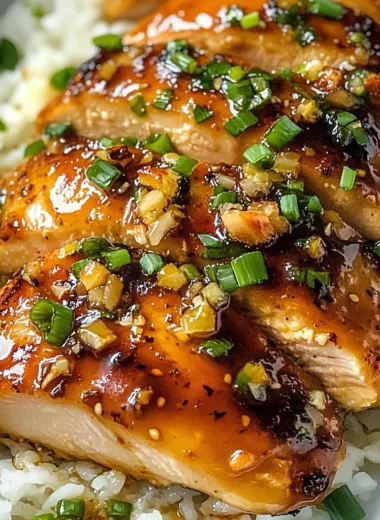 Honey Garlic Chicken Breasts