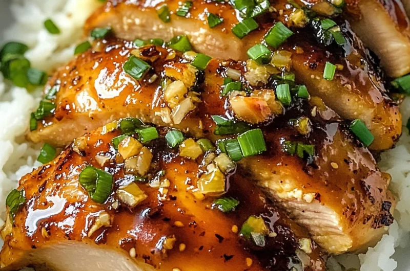 Honey Garlic Chicken Breasts