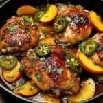 Jalapeno Peach Chicken
