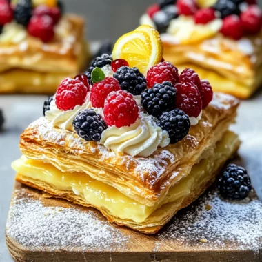 Mascarpone Puff Pastry