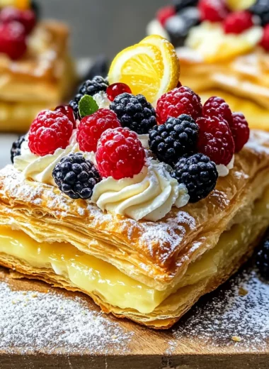 Mascarpone Puff Pastry