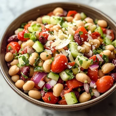 Mediterranean Bean Salad