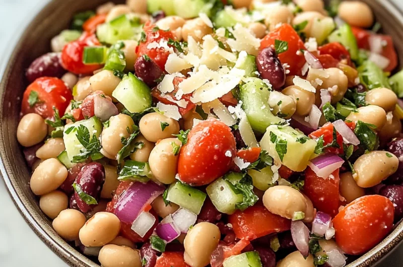 Mediterranean Bean Salad
