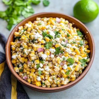 Mexican Street Corn Salad Recipe