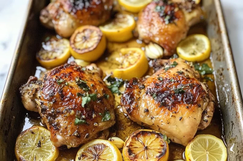 Meyer Lemon Roasted Chicken