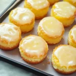Mini Lemon Cakes with Lemon Glaze