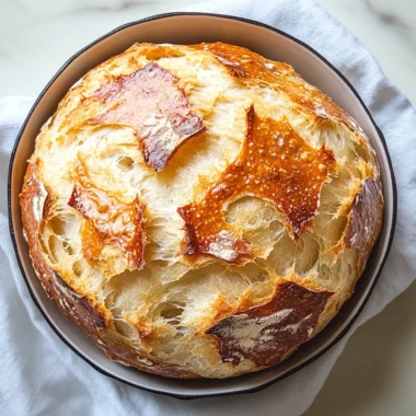No Knead Dutch Oven Bread Recipe
