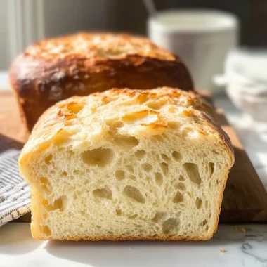 No Knead Sandwich Bread