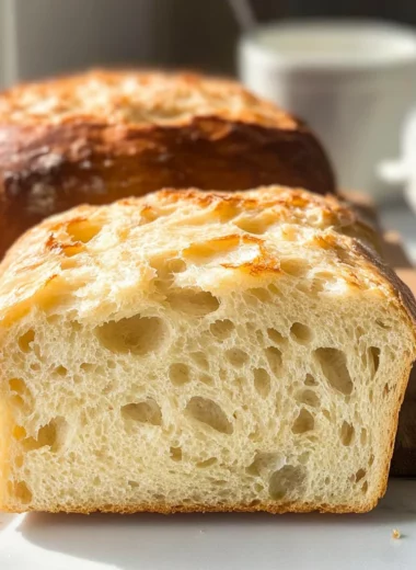 No Knead Sandwich Bread
