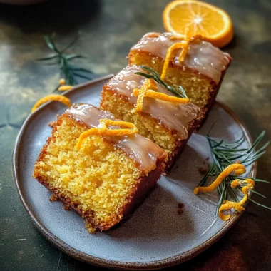 Orange Ginger Honey Cake