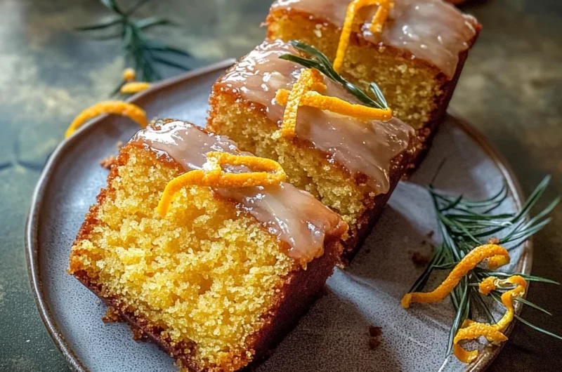 Orange Ginger Honey Cake
