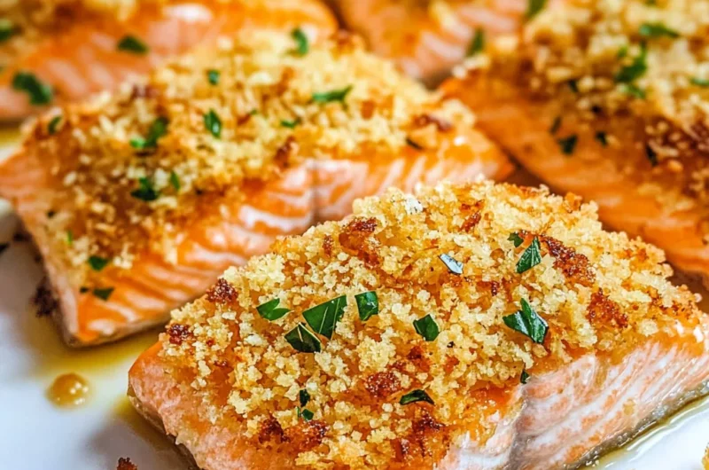 Panko Crusted Salmon