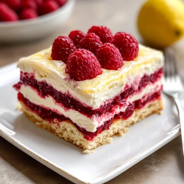 Raspberry Lemon Tiramisu