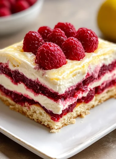 Raspberry Lemon Tiramisu
