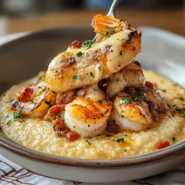 Red Snapper Shrimp Grits Cajun