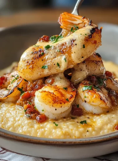 Red Snapper Shrimp Grits Cajun