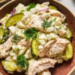 Savory Dill Pickle Chicken Salad