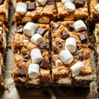 S’mores Cookie Bars