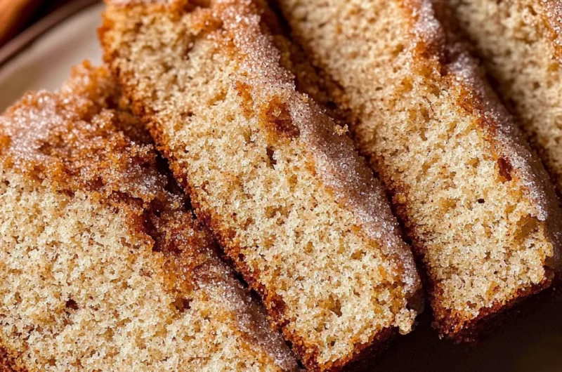 Spiced Apple Cider Donut Loaf