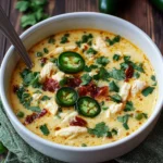 Spicy Jalapeño Popper Chicken Soup