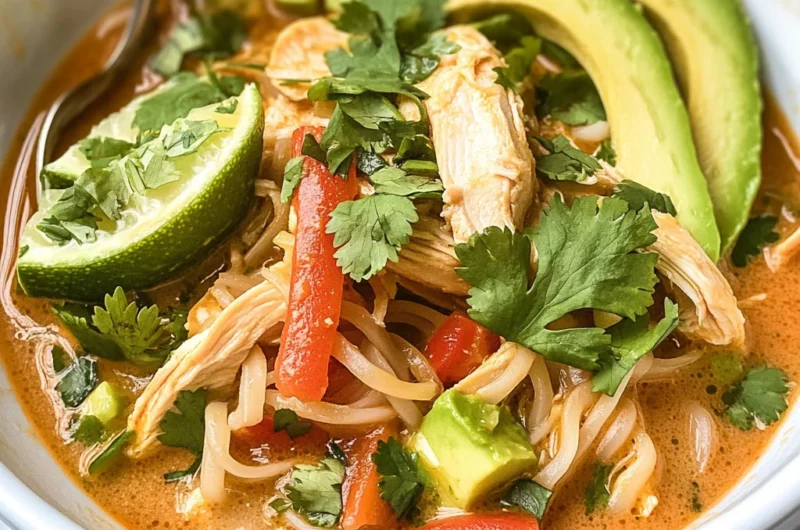 Thai Chicken Noodle Soup