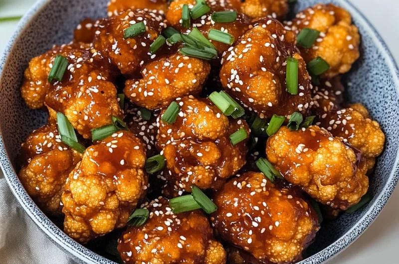 Vegan Gluten-free Teriyaki Cauliflower Wings