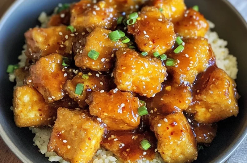 Vegan Orange Chicken (Tofu)