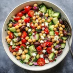 10-Minute Mediterranean Chickpea Salad