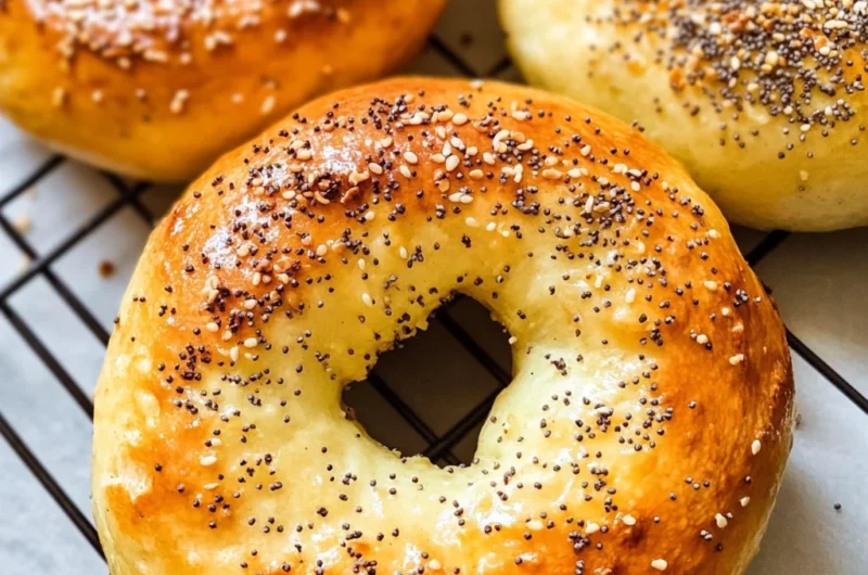 3 Ingredient Air Fryer Bagels