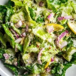 5-Minute Lemon Parmesan Lettuce Salad