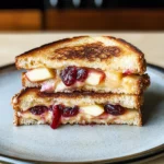 Apple and Cranberry Grilled Cheese