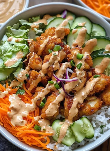 Bang Bang Chicken Bowl